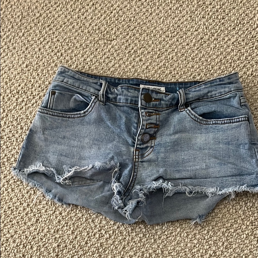 Blue Denim Women's Shorts